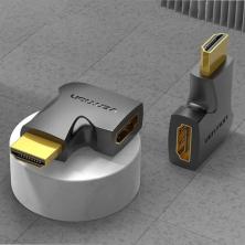 Adaptador HDMI 4K 90º Vention AIPB0/ HDMI Macho a HDMI Hembra