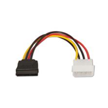 Cable de Alimentación Interna A131-0158 AISENS | Molex/H - SATA/H | Negro, Blanco | 0,16 M