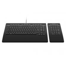 3Dconnexion Keyboard Pro with Numpad teclado USB Negro
