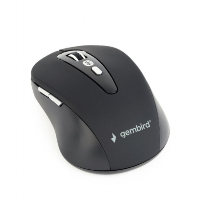 RATÓN GEMBIRD BLUETOOTH | 1600 DPI | INALÁMBRICO | AMBIDIESTRO | NEGRO