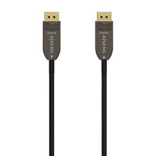 Cable Displayport 1.4 AOC 8K Aisens A155-0607/ Displayport Macho - Displayport Macho/ 15m/ Negro