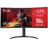 MONITOR GAMING | LG | CURVO |  34" | WQHD | MULTIMEDIA | NEGRO