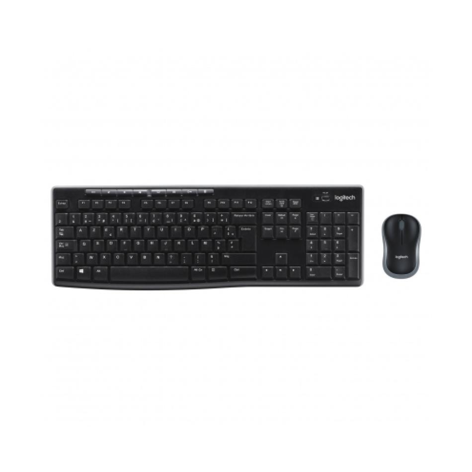 Combo Teclado y Ratón Logitech Wireless MK270