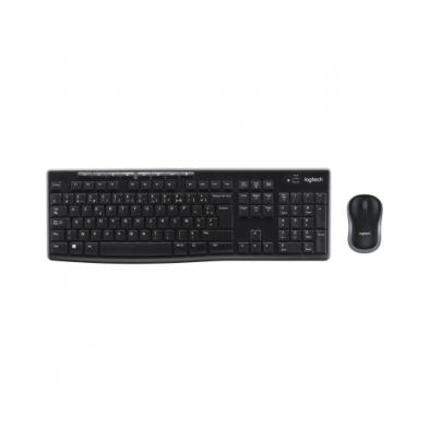 Combo Teclado y Ratón Logitech Wireless MK270 | USB | AZERTY | Belga | Negro