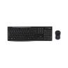 Combo Teclado y Ratón Logitech Wireless MK270 | USB | AZERTY | Belga | Negro