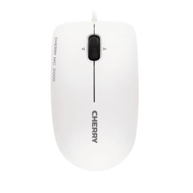 Ratón Cherry MC 2000 | Ambidextro | USB tipo A | 1600 DPI | Blanco