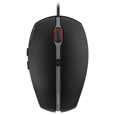 Ratón Cherry Gentix 4K | Ambidextro | USB | Óptico | 3600 DPI | Negro