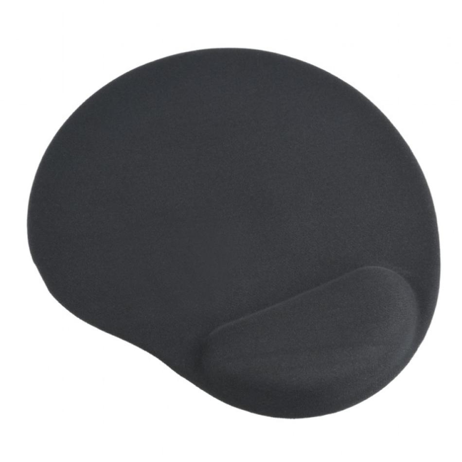 GEMBIRD ALFOMBRILLA DE GEL PARA RATON CON SOPORTE PARA MUNECA, NEGRO