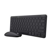 Teclado y Ratón Inalámbricos Trust Lyra | Bluetooth | Ambidextro | Negro