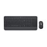 Teclado Logitech Signature MK650 Combo For Business | Bluetooth | AZERTY | Francés | Grafito | Ratón Incluido