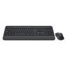 Teclado Logitech Signature MK650 Combo For Business | Bluetooth | AZERTY | Francés | Grafito | Ratón Incluido