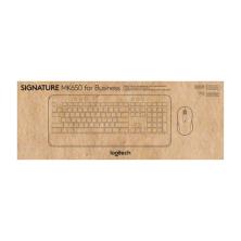 Logitech Signature MK650 Combo For Business teclado Ratón incluido Bluetooth AZERTY Francés Grafito