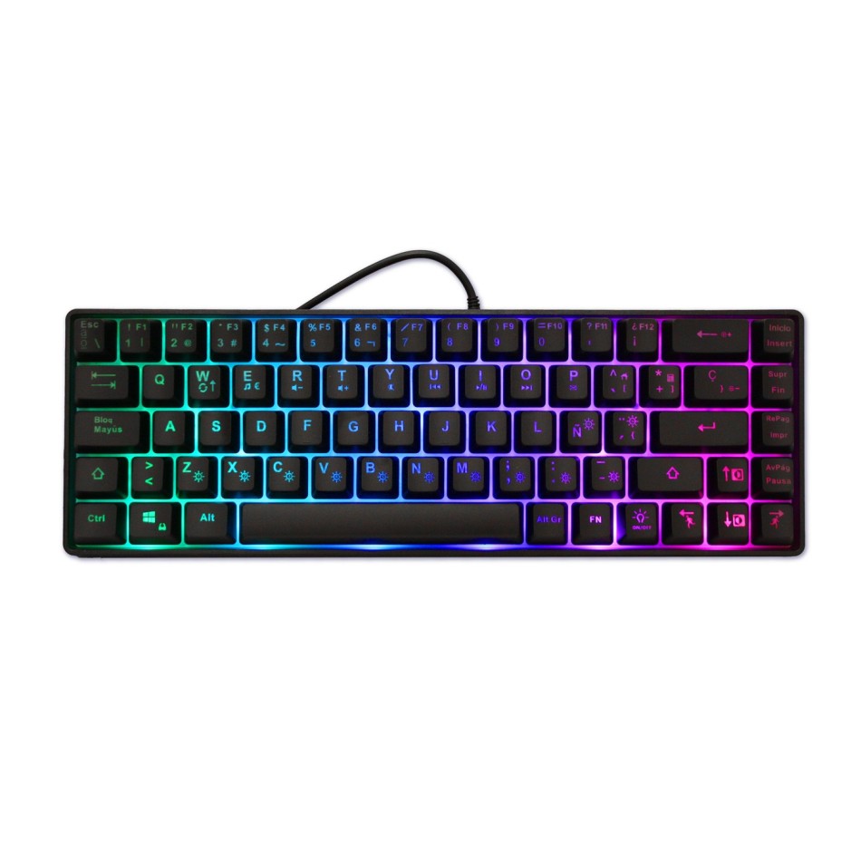 Deep Gaming Mini TM065: teclado gaming compacto 65% con RGB