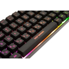 Deep Gaming mini TM065 teclado USB QWERTY Español Negro