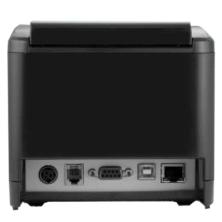 Impresora de Tickets 10POS RP-12WN/ Térmica/ Ancho papel 80mm/ USB-RS232-Ethernet-RJ11-WiFi/ Negra