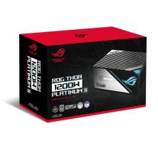 ASUS ROG THOR 1200W Platinum II unidad de fuente de alimentación 24-pin ATX Gris