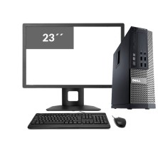 Dell Optiplex 9010 SFF Core i5 3470 3.2 GHz | 16GB | 480 SSD | LCD 23" | WIN 7 PRO | DP | LECTOR | VGA