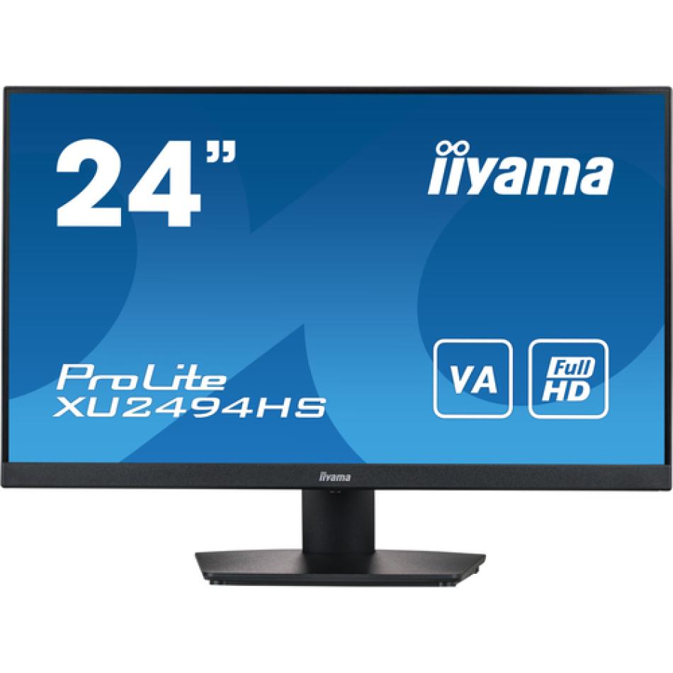 iiyama ProLite XU2494HS-B2 pantalla para PC 60,5 cm (23.8") 1920 x 1080 Pixeles Full HD LED Negro