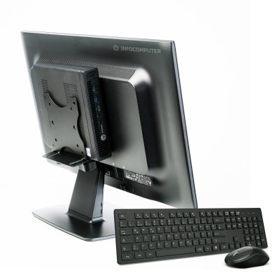 HP EliteDesk 800 G2 Mini PC Core i5 6500 3.2 GHz | LCD | 16GB | 256NVMe | WIFI | SOPORTE | TEC. Y RATÓN INALÁMBRICO | DP | VGA