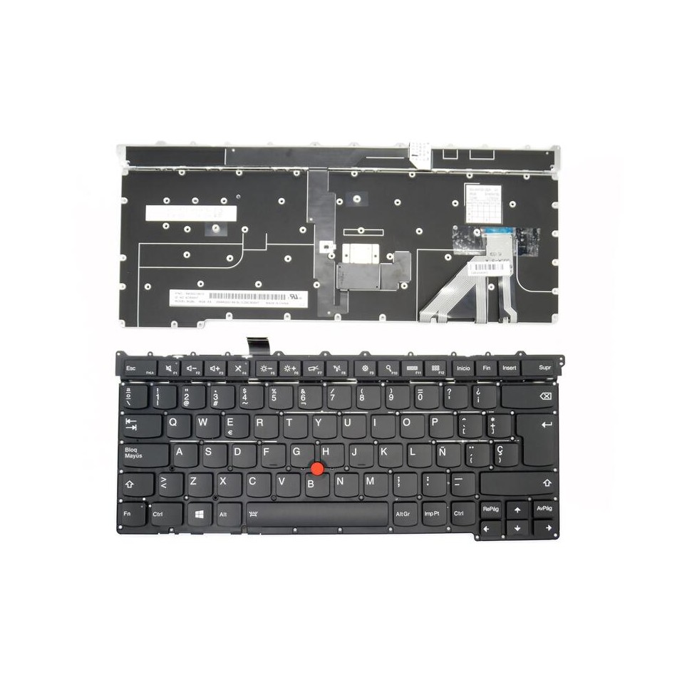 TECLADO PORTÁTIL LENOVO | THINKPAD X1 | CARBON | 3GEN | 2015 | MQ6-85GB | SG-6470-2EA | NEGRO