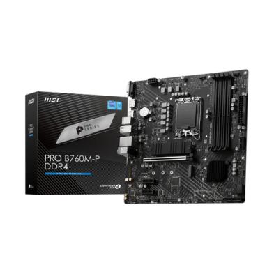 Placa base MSI PRO B760M-P DDR4 | Intel B760 | LGA 1700 | micro ATX