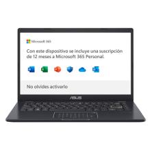 ASUS E410MA-EK2389WS - Ordenador Portátil 14" Full HD (Intel Celeron N4020, 4GB RAM, 128GB eMMC, UHD Graphics 600, Windows 11 Ho