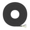 AISENS | Bobina de Cable RJ45 para Exteriores UTP | AWG23 | A135-0675 | Cat.6 | 100m | Impermeable | Negro