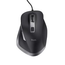Trust Fyda ratón mano derecha USB tipo A Óptico 5000 DPI