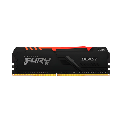 Memoria RAM Kingston Technology Fury Beast RGB | 8 GB DDR4 | UDIMM | 3600 MHz