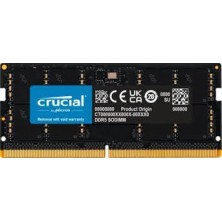 Memoria RAM Crucial CT32G48C40S5 | 32 GB DDR5 | SODIMM | 4800 MHz