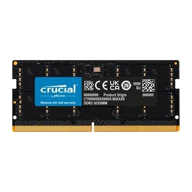 Memoria RAM Crucial CT32G48C40S5 | 32 GB DDR5 | SODIMM | 4800 MHz