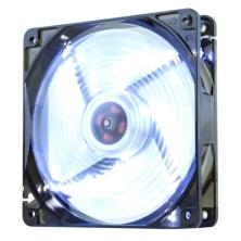 VENTILADOR CAJA NOX COOL FAN LED 120MM NEGRO LED BLANCO