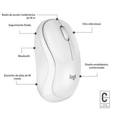 Logitech M240 ratón Ambidextro Bluetooth