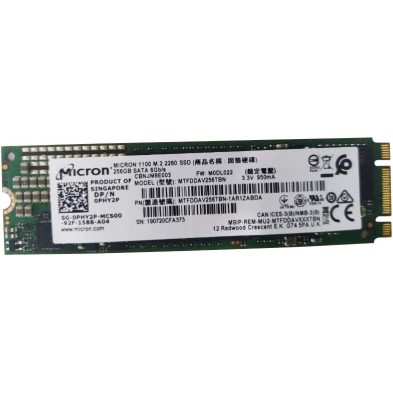 DISCO DURO SSD | MICRON | 256GB | M.2 2280 | NGFF | 3D NARD TLC | SATA III