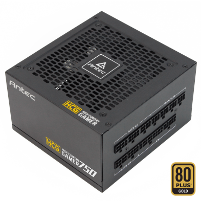 Fuente de Alimentación Gaming Antec HCG750 | ATX | 750W | 120 mm | 80 Plus Gold | Negro