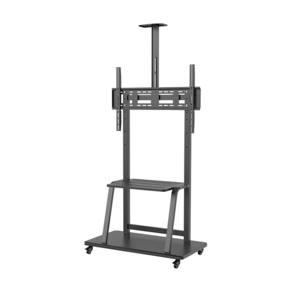 AISENS WT42TSLE-011 Eco TV Halterung – Für 13-42 Zoll Monitore, Schwenk- & Neigbar, Max. 20 Kg | Schwarz, Inkl. Montagezubehör