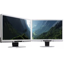 Pack 2 x Monitor PHILIPS 221B3L | 22" | Full HD | 5 ms | 1920 x 1080 | Lampara | Soporte para 2 incluido