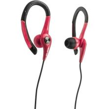 Auriculares Deportivos Elbe AU-107-MIC/ con Micrófono/ Jack 3.5/ Rojo y Negro