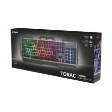 Trust GXT 856 Torac teclado USB QWERTY Español Negro