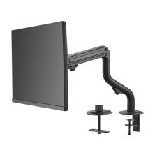 AISENS Soporte De Mesa Eco Contrapeso Giratorio E Inclinable Para Monitor/TV 8kg (3 Pivotes, 1 Brazo) De 17-32, Negro