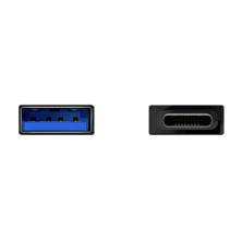 AISENS Mini Adaptador Aluminio USB 3.2 Gen1 3A, Tipo USB-C/M-A/H, Negro