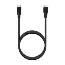 AISENS Cable USB 3.2 Gen2x2 20Gbps 8k@30Hz 5A 100w E-Marker, Tipo USB-C/M-USB-C/M, Negro, 0.6m