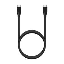 AISENS Cable USB 3.2 Gen2x2 20Gbps 8k@30Hz 5A 100W E-Marker, Tipo USB-C/M-USB-C/M, Negro, 1.0m