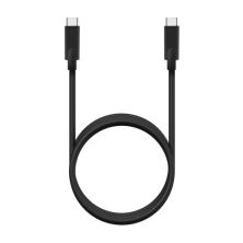 AISENS Cable USB 3.2 Gen2 10Gbps 4k@60Hz 5A 100W E-Marker, Tipo USB-C/M-USB-C/M, Negro, 3.0m