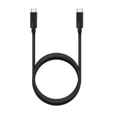 AISENS Cable USB 3.2 Gen1 5Gbps 4k@60Hz 3A 60W E-Marker, Tipo USB-C/M-USB-C/M, Negro, 4.0m