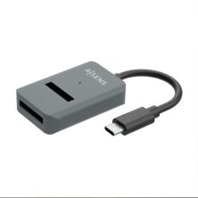 AISENS USB-C Dock M.2 (NGFF) ASUC-M2D012-GR SATA/NVMe A USB3.1 Gen2, Gris