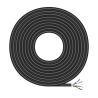 Cable de Red Exterior AISENS | Impermeable | RJ45 | Cat.6 FTP | Rígido | AWG24 | 100 M | Negro