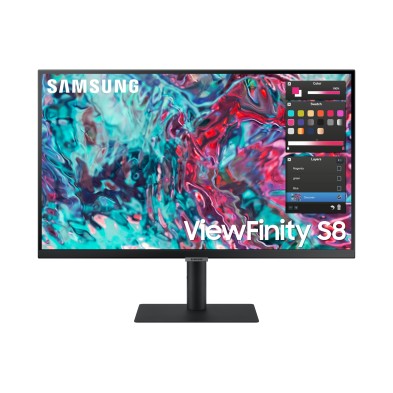 Monitor | Samsung ViewFinity S80TB | 27" | 3840 x 2160 | 4K Ultra HD | LED | Negro