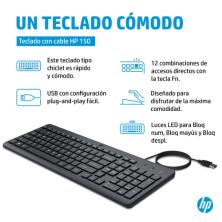 Teclado HP con Cable 150