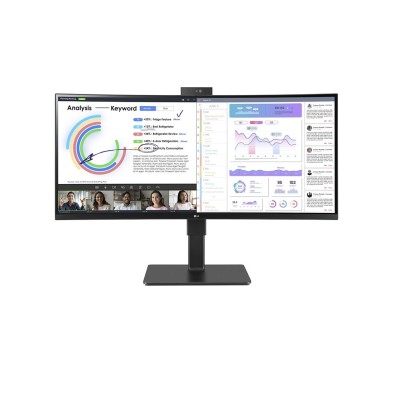 Monitor PC | LG 34BQ77QC-B 34" | 3440 x 1440 | UltraWide | Dual Quad HD | LCD | Negro
